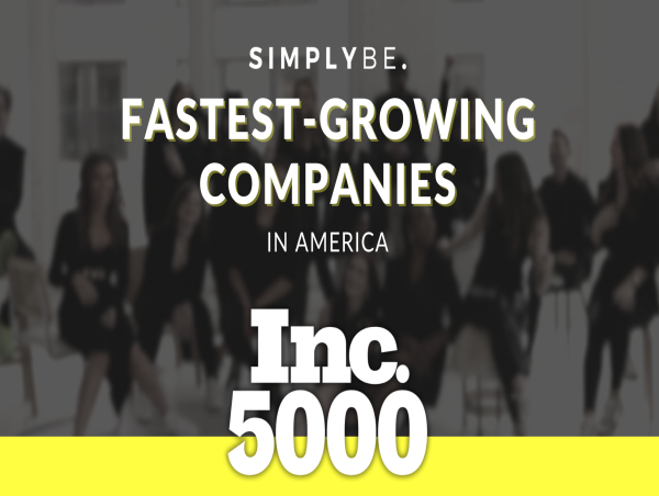 SimplyBe. Agency Ranks No. 3785 on the 2023 Inc. 5000