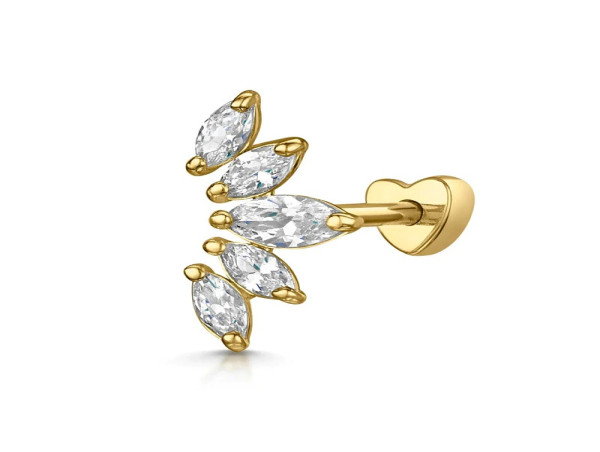  Revolutionizing Elegance: Trendolla Jewelry Unveils the Flat Back Nap Earrings Collection 