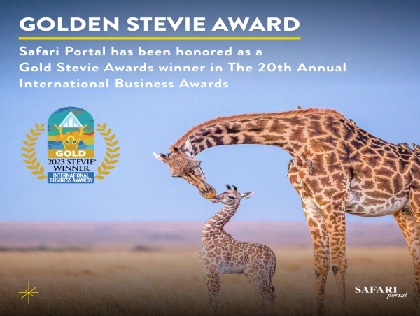  Safari Portal Wins Gold Stevie® Award in 2023 International Business Awards® 