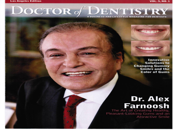  Beverly Hills and Los Angeles Periodontist, Dr. Alex Farnoosh, Launches Over 50 Educational Videos on New Website 