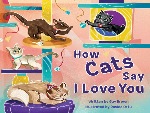  New Social-Emotional Learning Children's Book Models Good Communication Through the Relationships of Kids and Their Cats 