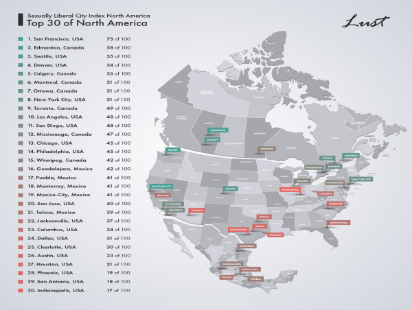  Study Reveals North America's Most Liberal Cities of 2023 