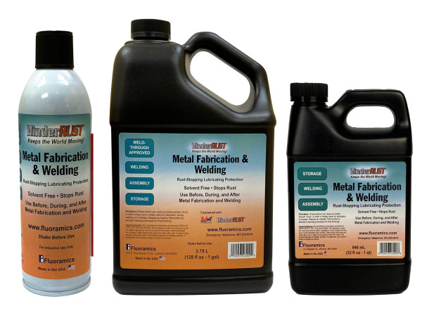  Fluoramics Introduces HinderRUST for Metal Fabrication and Welding 