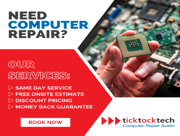  TickTockTech Launches new service area in Austin called TickTockTech - Computer Repair Austin 