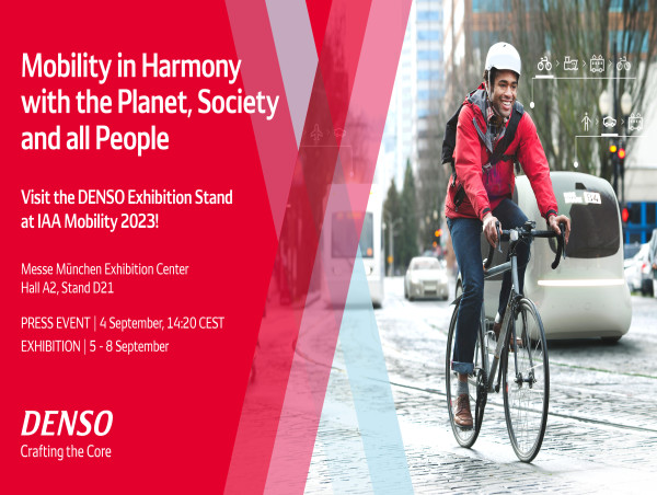 Recently-Appointed DENSO President and COO, Shinnosuke Hayashi, Speaks at IAA Mobility 2023