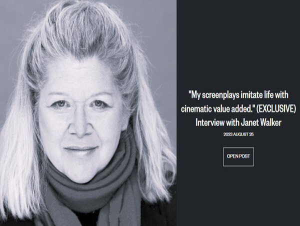  Janet Walker, Award-Winning Screenwriter and Haute-Lifestyle.com Publisher, Featured in Wild Filmmaker Magazine 