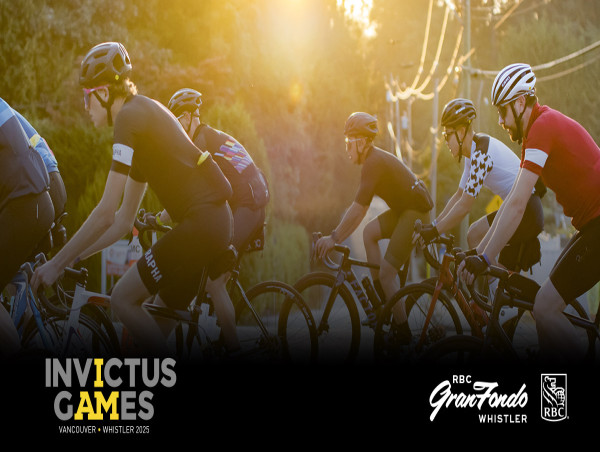  Invictus Games Foundation sponsors wounded, injured and sick service personnel & veterans in RBC GranFondo Whistler 2023 