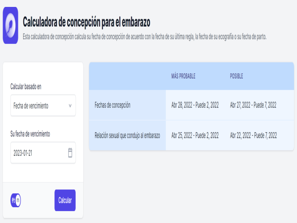  Calculator.io lanza herramienta esencial: Calculadora de concepción para el embarazo 