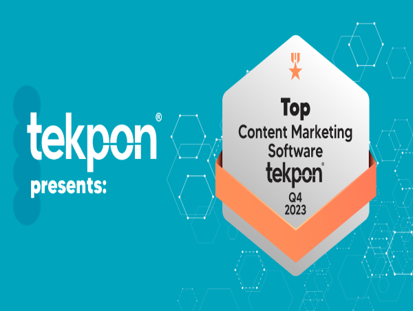  Tekpon Announces Top 10 Content Marketing Software Picks 