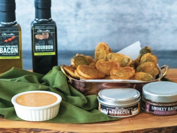  Olivelle's Fried Pickles Will Hit The Spot On Game Day 