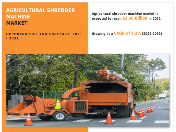  Agricultural Shredder Machine Market Predicted to Reach USD 2.38 Billion Forecast by 2031 