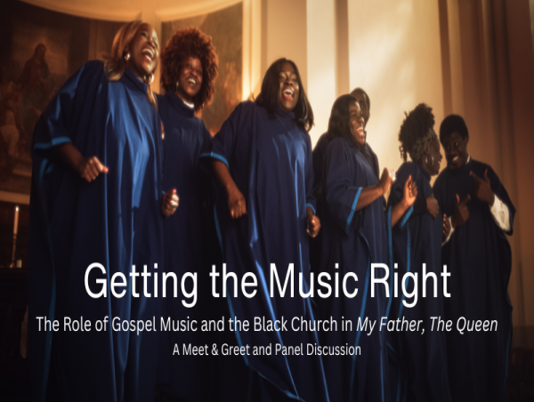  The late Prof. L. Stanley Davis inspires discussion on role of gospel music in the feature film, “My Father, The Queen” 