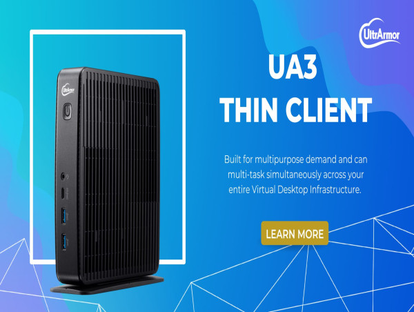 UltrArmor Launches UA3 N370 - a new Enterprise-class Thin Client to power hybrid cloud workforces