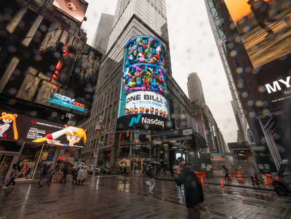 TapNation Celebrates Over a Billion Downloads in Time Square