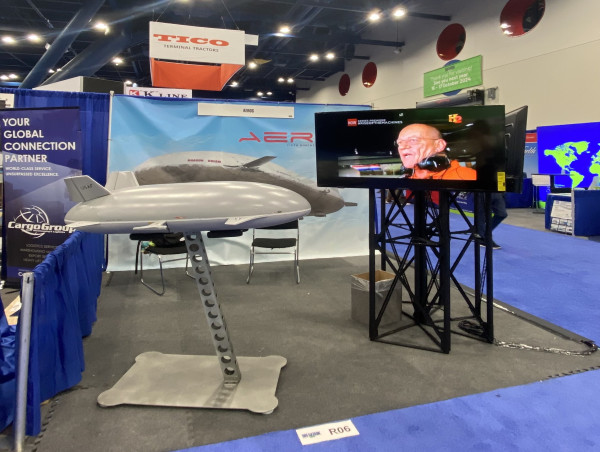 Aeros Present the Game-Changing Aeroscraft eVBA at Breakbulk Americas 2023