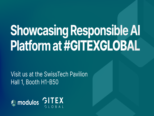  Modulos AG Unveils Responsible AI Platform at Gitex Global 2023 