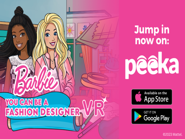  PEEKA TO RELEASE THE FIRST BARBIE VIRTUAL REALITY STORY BOOK EXPERIENCE 