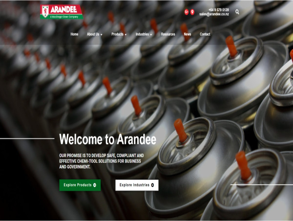  A 50-year-old chemical factory in New Zealand's Unveils New Website to Set the Bar Higher 