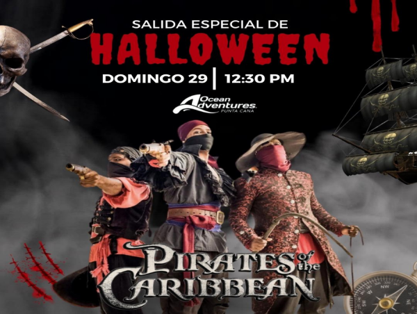  Halloween Arrives to the Caribbean Pirates Tour and Snorkeling in Punta Cana 