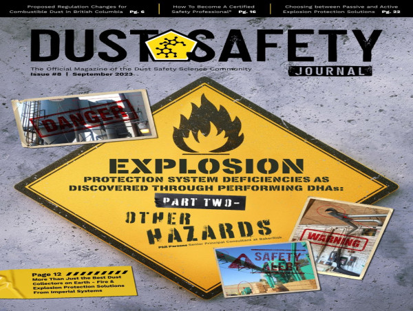  Combustible Dust Safety, and The Dust Safety Science, Digital Journal Issue 8 