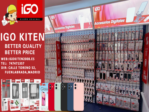  Igokiten: Mayorista Especializado en Accesorios de Teléfonos Móviles en Madrid 