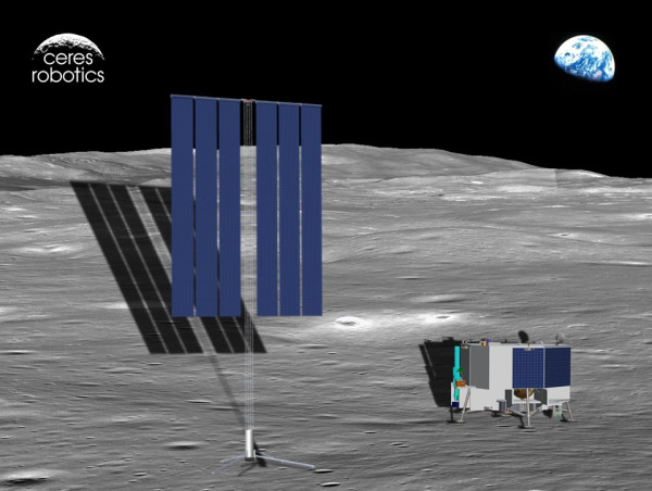  Ceres Robotics, Inc. Awarded SBIR Contract from NASA for Lunar Surface Solar Power 