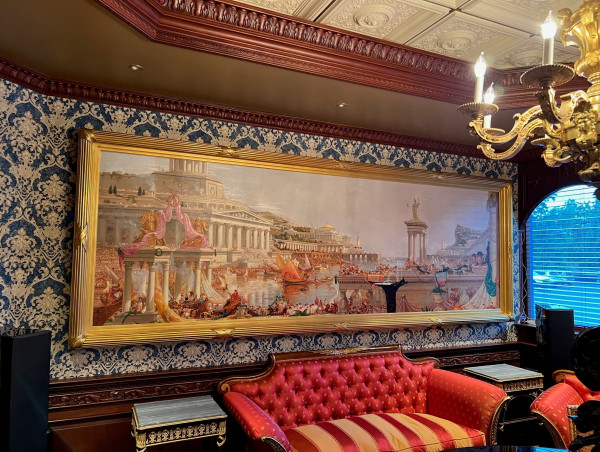  Prestige Fine Art paints powerful painting from New York Historical Society for CEO office 
