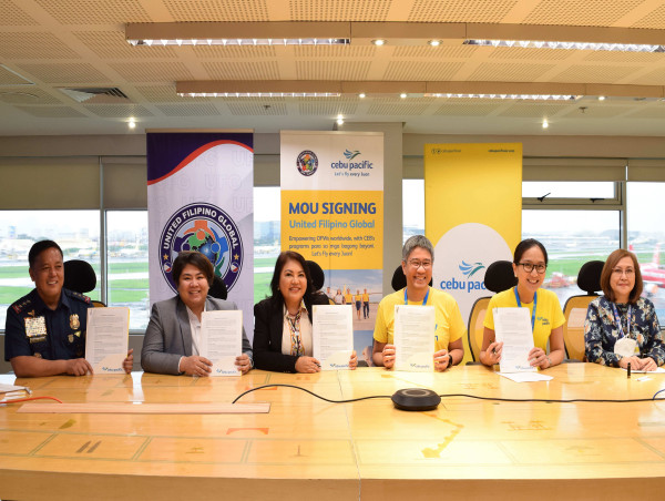  Cebu Pacific and UFG join hands to empower OFWs, CEB to record 700,000 more international seats by 2023-end 