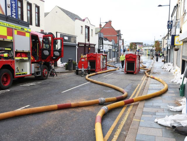  Downpatrick business owner pleads for help as town devastated by floods 