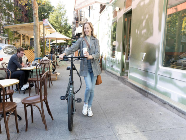  DYU T1 electric bicycle: Folding design leads the new trend of smart travel 