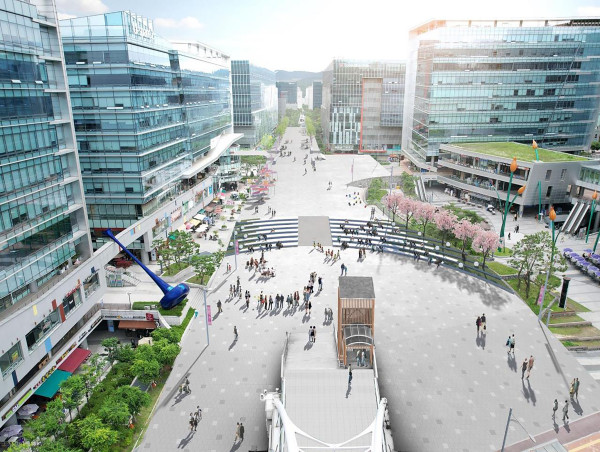  Seongnam City unveils ambitious plans for 'Pangyo Contents Street' set to transform the heart of Pangyo Techno Valley 