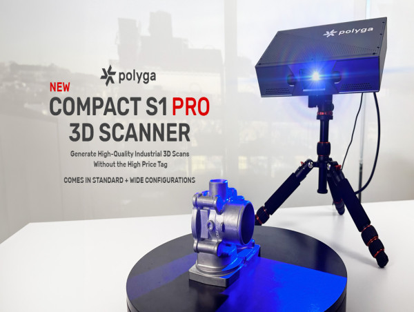  Polyga Inc. Has Reinvented Their Most Popular 3D Scanner the Compact S1: Introducing the Compact S1 Pro & S1 Pro Wide 