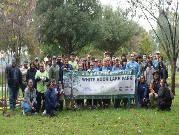  White Rock Lake Park Receives 50 New Trees 