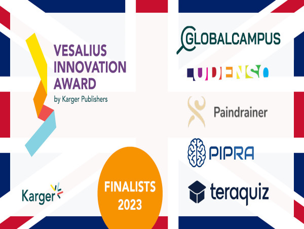  Karger Publishers Names Top 5 Finalists in Fourth Annual Vesalius Innovation Award to Benefit from Mentoring Program 