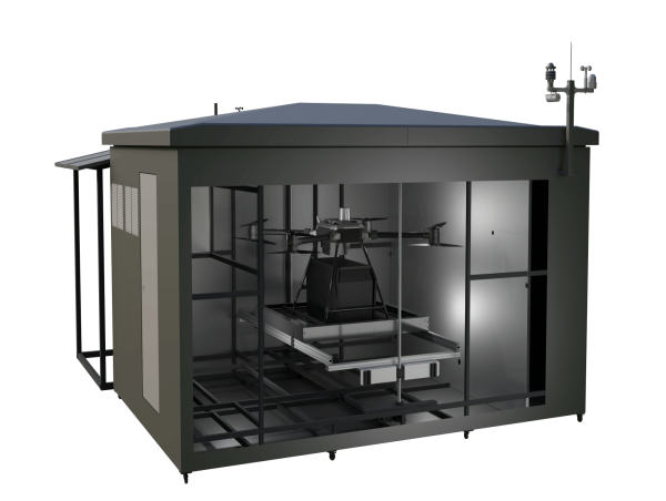HEISHA released the DPort low altitude autonomous multi-drone docking base