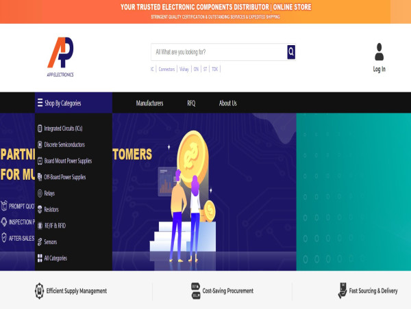  The Leading Asian Electronic Components Distributor---- APP Electronics 