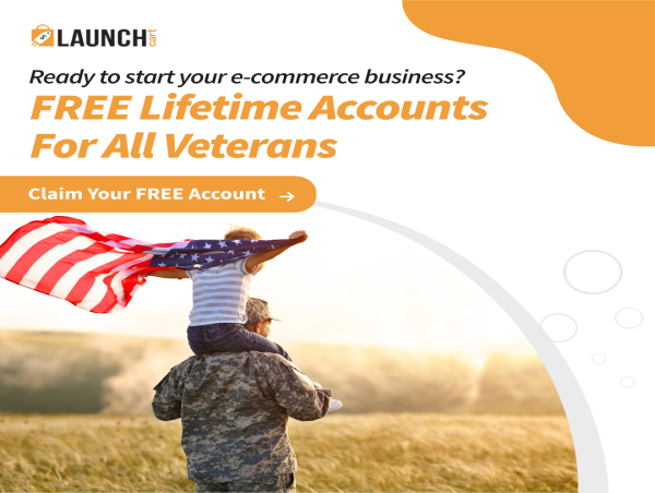  Launch Cart Announces Free Lifetime eCommerce Accounts for Veterans 