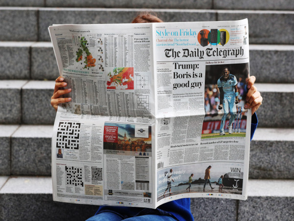  Telegraph sale presents potential national security threat, Tory MPs say 