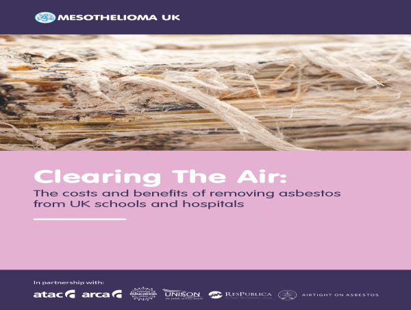  Removing asbestos from schools & hospitals would benefit UK economy by almost £12 billion over 50 years, says new report 