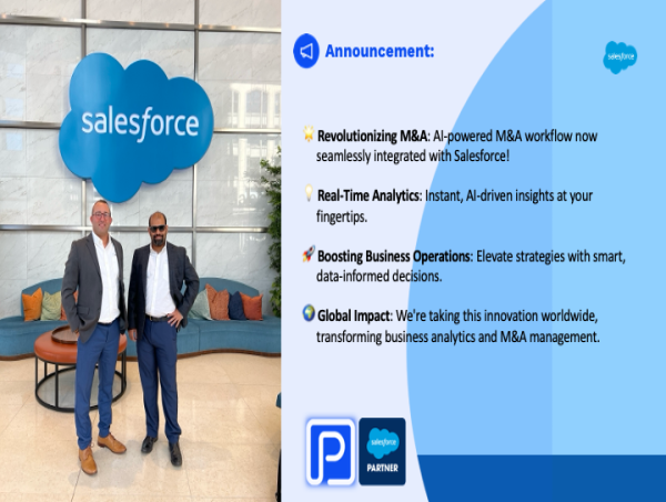 Positon AI and Salesforce.com Announce Strategic Alliance to Revolutionize M&A and Business Analytics