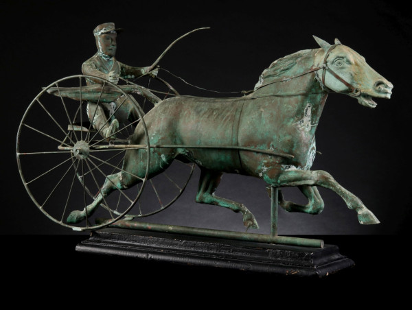  Soulis’ Dec. 10 Americana auction serves up visual feast of folk & outsider art, weathervanes, shooting gallery targets 