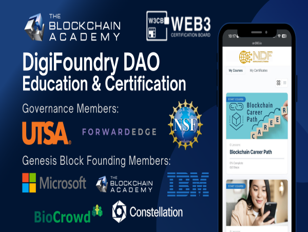 The Blockchain Academy Elevates Web3 Education as a Key Player in National DigiFoundry's DAO Experiment 