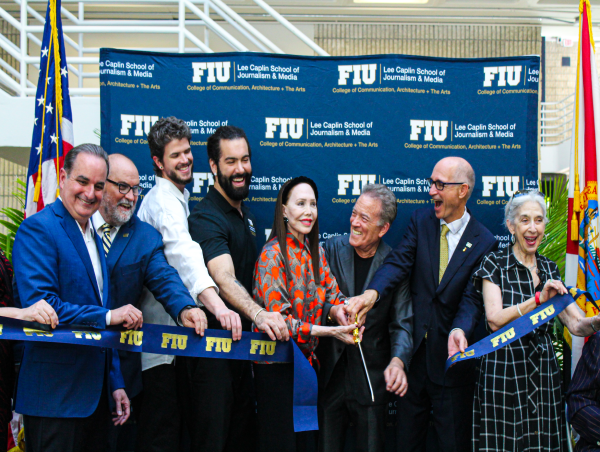  FIU Unveils Lee Caplin School of Journalism & Media with Major Gifts from Entertainment Mogul and Rock Icon 