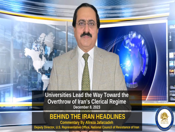  NCRI-US: Iran's Universities Lead the Way Toward the Overthrow of Clerical Regime 