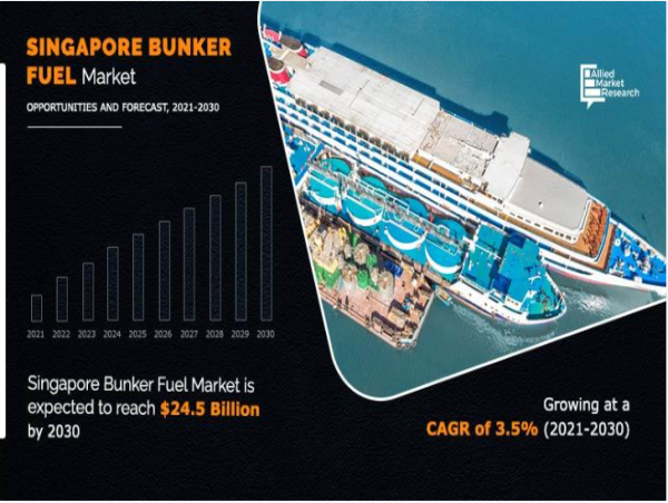 Singapore Bunker Fuel Market Revenue US$ 24.5 Billion | Singapore Dominate