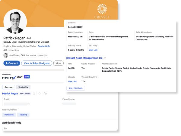 FINTRX Debuts 360 LinkedIn Integration