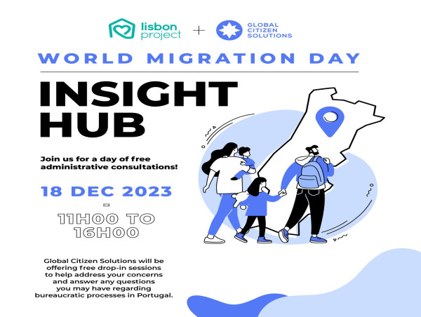 Global Citizen Solutions and NGO Lisbon Project Unite on 18th December for a Immigration Support Day