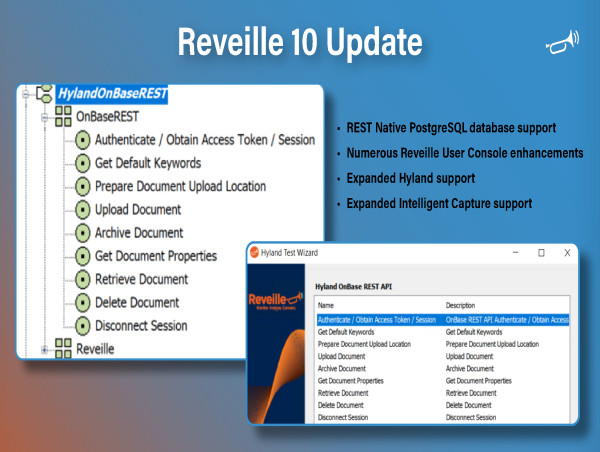  Reveille Software Achieves ECM Excellence: Reveille 10 Upgrade Elevates ECM and RPA Performance and Efficiency 