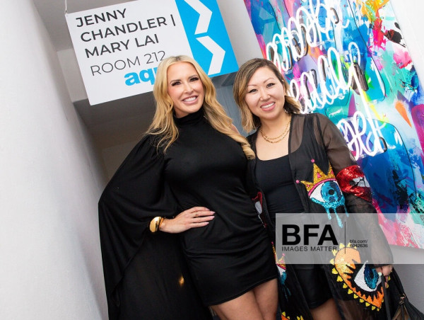  Jenny Chandler and Mary Lai Captivate Attendees and Collectors At Miami Art Week 
