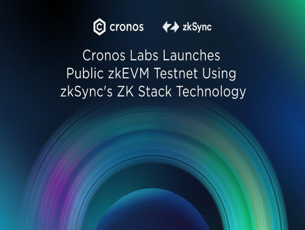 Cronos Labs launches public zkEVM testnet using zkSync’s ZK Stack technology